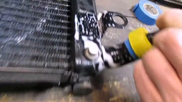 Опрессовка радиатора VTX 1800 смотреть онлайн