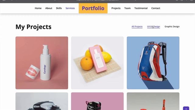 Fully Responsive Portfolio Website Template build using Bootstrap 5 HTML5 CSS3, and JavaScript смотреть онлайн
