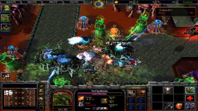 Warcraft III - Frozen Throne: Tower Defense смотреть онлайн
