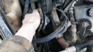 Замена помпы на понтиаке