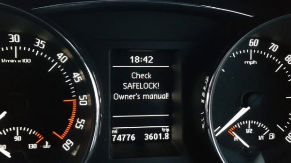 Skoda superb service light reset