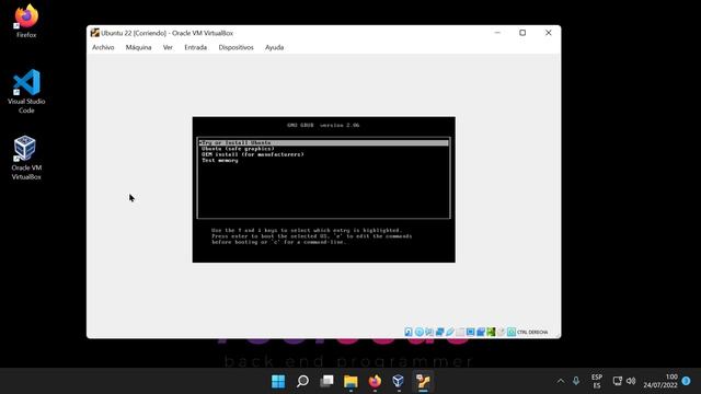 ?Cómo Instalar ? UBUNTU 22.04 en VirtualBox ? 2022 смотреть онлайн