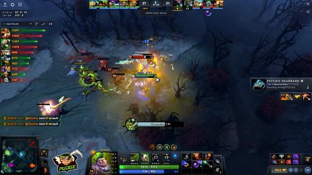 New RECORD?? - WTF Pudge Got A 5-Min Blink Dagger | Pudge Official смотреть онлайн