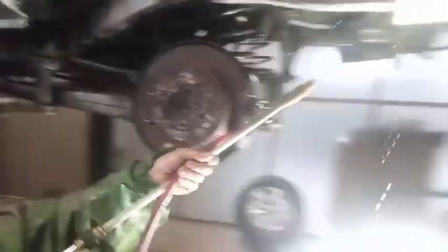 Пескоструйная подготовка кузова автомобиля