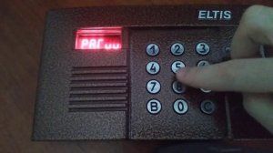 Домофон Eltis DP400-TD16. Установка штатной конфигурации квартир