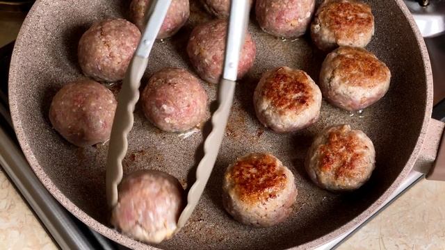 Все кто попробовал ПРОСЯТ ЕЩЁ и ЕЩЁ Фрикадельки в сливочном соусе смотреть онлайн