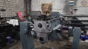 Сборка двигателя ЯМЗ 7511 за 5 часов