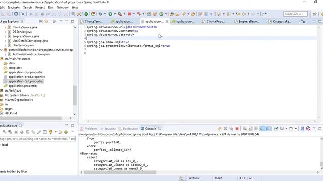 BACKEND - ( Ionic 4 +JAVA Spring boot + SQL ) - Como ficou meu TCC - PARTE 2- PROJETO CONCLUÍDO смотреть онлайн