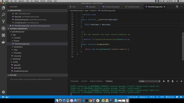 Laravel WebSockets fácil y gratis con front SEPARADO en Vue.js (Quasar) para notificaciones móviles смотреть онлайн