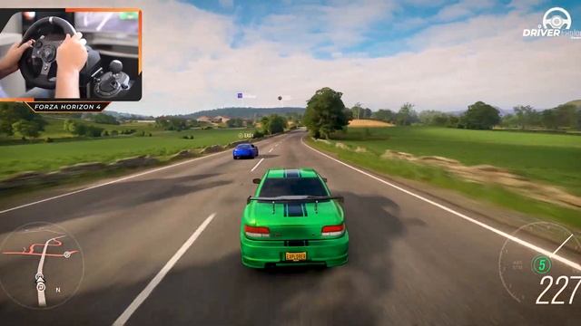 Driving - Subaru Impreza 22B STI 1998 - Forza Horizon 4 смотреть онлайн