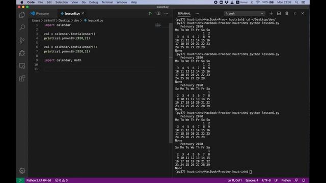 [Python cơ bản] Cách import library trong Python смотреть онлайн