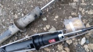 Замена амортизатора передней стойки КИА Соренто