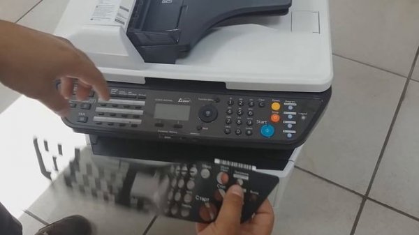 Обзор Kyocera ECOSYS M2535dn  Распаковка и первое включение (1 часть)