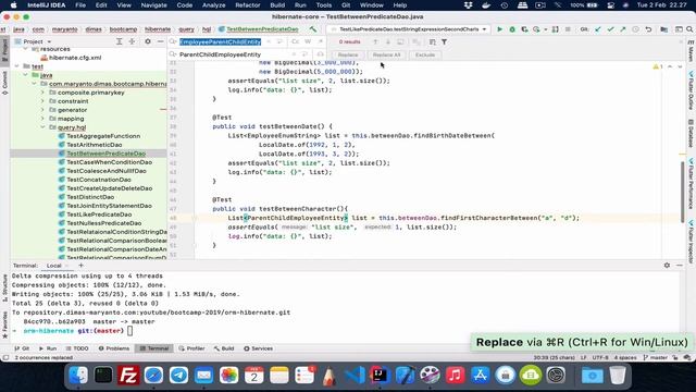 14.d - Between Predicates dengan HQL | BELAJAR ORM HIBERNATE смотреть онлайн