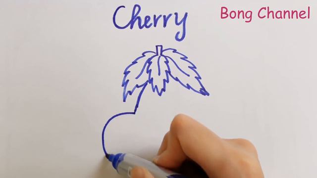 How to draw fruits | Drawing for Kids | Bong Channel смотреть онлайн