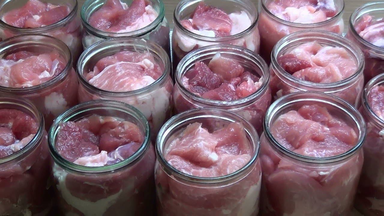 Как сделать мясную тушёнку в автоклаве. смотреть онлайн