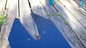 Гидрокрыло самодельное пластмассовое! Для Меркури 3.5.