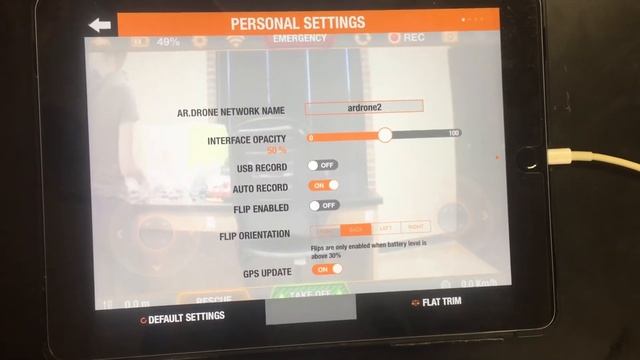 Parrot AR Drone 2.0 basic controls and settings смотреть онлайн