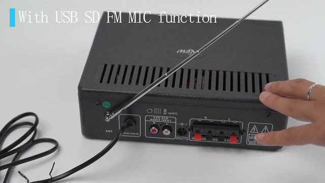 Kinter AC90-240V DC12V Bluetooth Karaoke USB SD Input Sound Audio Power Amplifier With FM Function смотреть онлайн