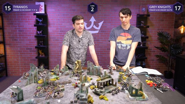 Tyranids vs Grey Knights - NEW CODEX - Warhammer 40k 9th Edition Battle Report смотреть онлайн