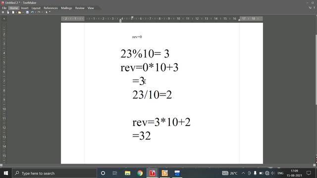 ADAM NUMBER Program with explanation смотреть онлайн