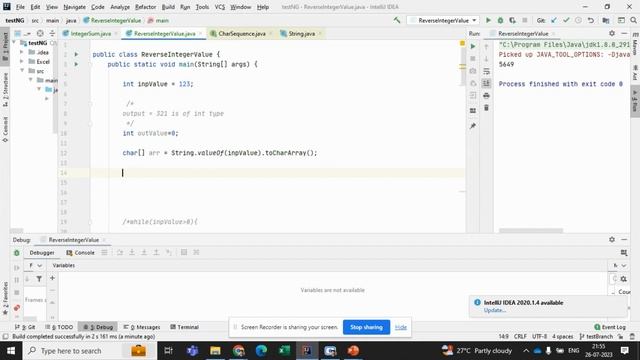 JAVA Interview Question #11 Part 1 | Reverse Integer Value | Given 123 prints 321 смотреть онлайн