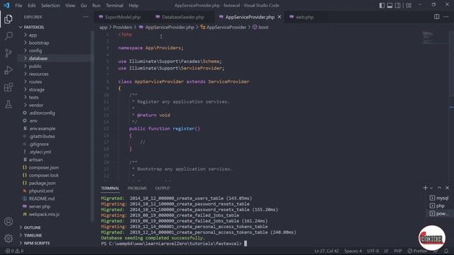 Importer et exporter vos données Excel en utilisant PHP et Laravel смотреть онлайн