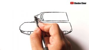 Как нарисовать Танк МАУС