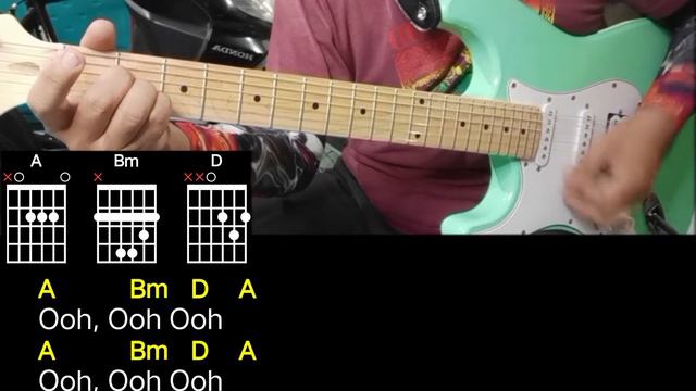 What's Up (4 Non Blondes) electric guitar chords and lyrics, cover song смотреть онлайн