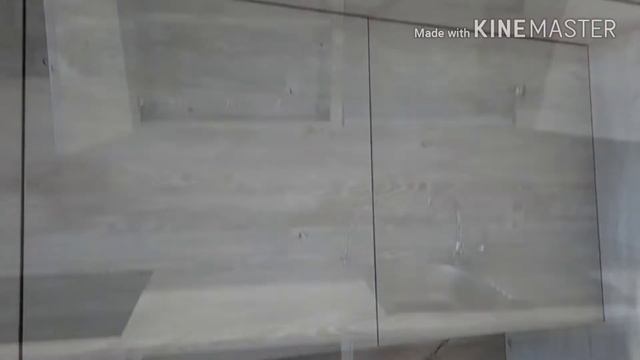 Кухня и стенка бетон + дерево смотреть онлайн