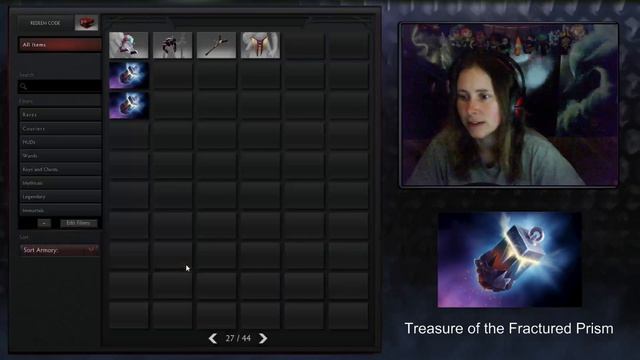 Dota 2 - Unboxing Treasure of the Fractured Prism смотреть онлайн