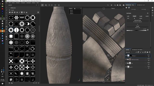 How to create an additional normal map in Substance Painter смотреть онлайн