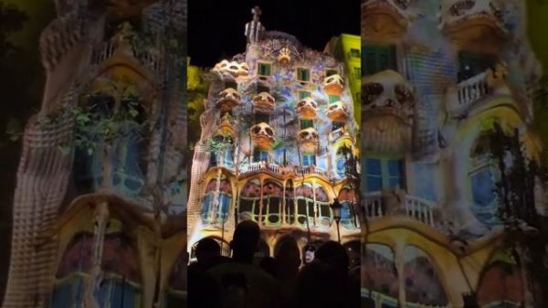 Casa Batlló mapping 2022./LIVING ARCHITECTURE/BARCELONA. Great experienced?. @casabatllo