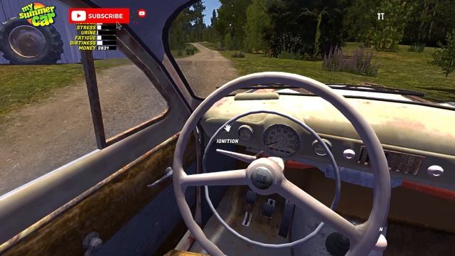 UKRAO AUTO KOMŠIJI IZ GARAŽE! *My Summer Car* EP5 смотреть онлайн