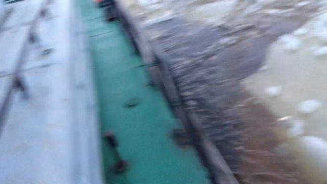 Архангельская обл г. Онега-4 лёдоход 19.04.2019, смотреть онлайн