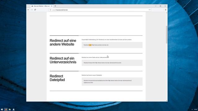 EINFACH PER .HTACCESS WEITERLEITEN | kbdesignz:code смотреть онлайн