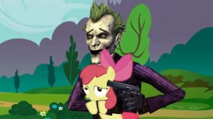 Джокер встречает Пони The Joker meets My Little Pony Миёк и Риська RUS