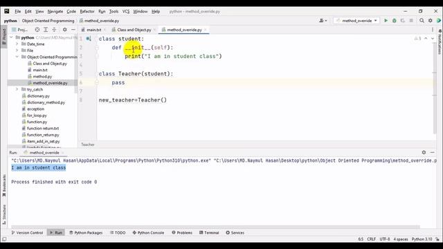 Python Bangla Tutorial 51 : Method Overloading Object-Oriented Programming #python смотреть онлайн