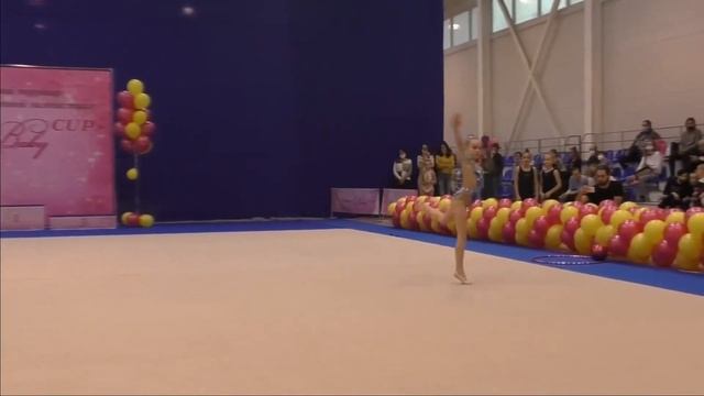 Турнир по художественной гимнастике Грация Baby cup в Москве. смотреть онлайн