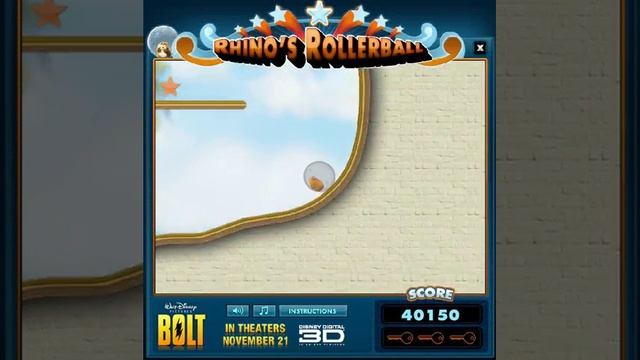 Вольт: Хомяк Рино бегает в шаре, Volt: Rhino the Hamster running in the ball. смотреть онлайн