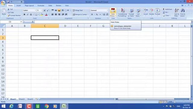 Date Picker in Excel - The Coolest Little Helper in Excel! By Haris khan смотреть онлайн