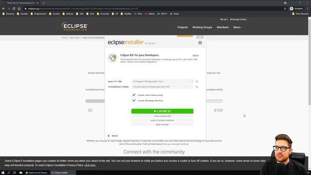 Instalación del JDK y Eclipse para iniciar en JAVA ☕ смотреть онлайн