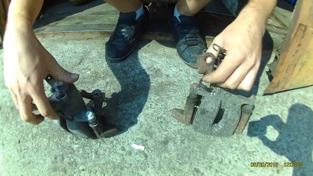 Отличие суппортов Caddy и Touran.mp4