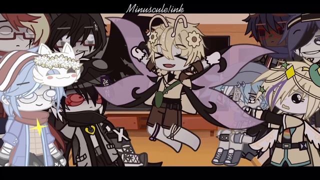 UnderTale AUs (gaster and sanses) react to ink AUs :D || enjoy? - смотреть онлайн