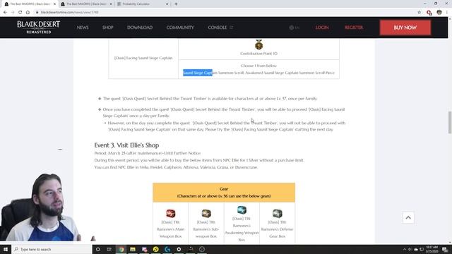 [Black Desert] Find Your Oasis Event Overview and Guide! | March 25th Update смотреть онлайн