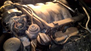 Стук двигателя ML320, W163, M112 (видео2)