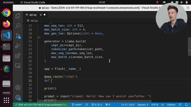 Creating an OpenAI compatible Llama2 API with Flask смотреть онлайн