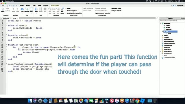 ROBLOX: How to Make a VIP Door in 2018! - Roblox Scripting Tutorial смотреть онлайн