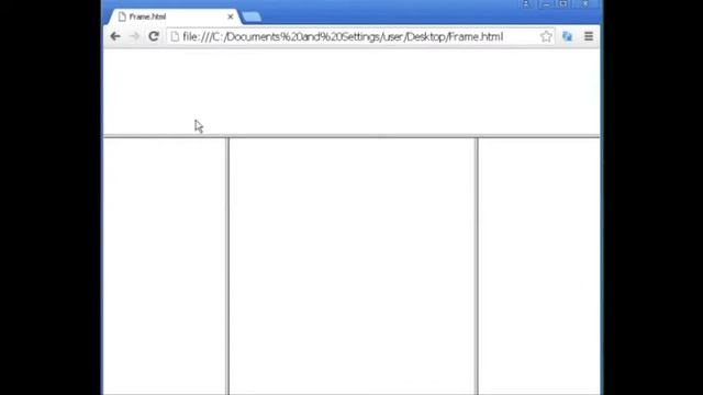 Webpage frameset cols, rows, frame source use html tag смотреть онлайн
