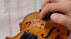 Правильная установка Fire&Stone 942.040, на скрипку. Подставка или дека, вот в чем вопрос.